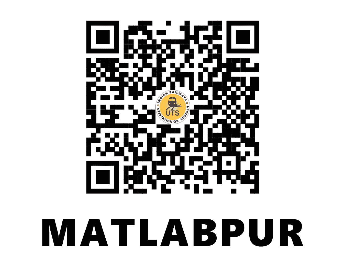 UTS QR Code for MATLABPUR - MTB - NR (UTTAR PRADESH)